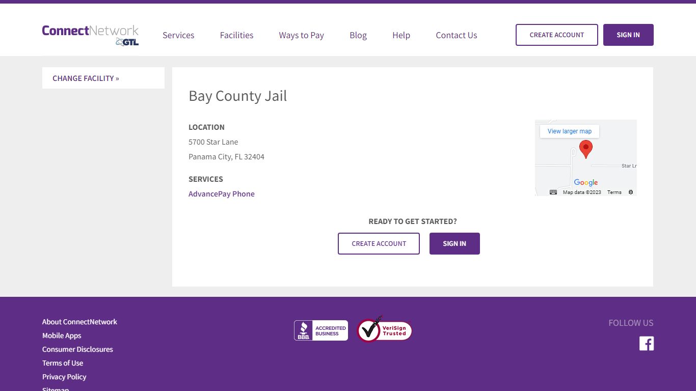 Bay County Jail | ConnectNetwork